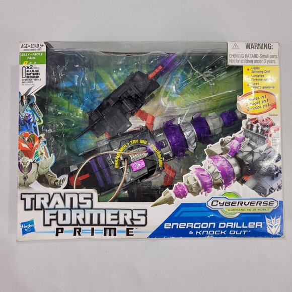 Transformers Prime 2011 Energon Driller Action Figure by Hasbro - Picture 1 of 2